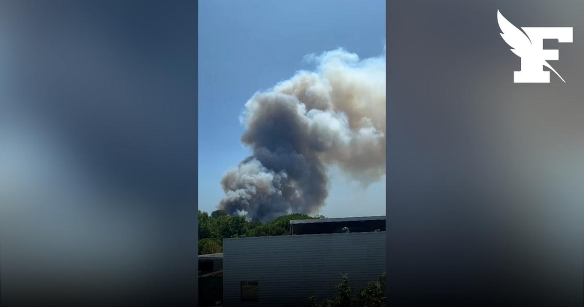 Bordeaux-Mérignac: deux pompiers sont morts en luttant contre un incendie à proximité de l'aéroport