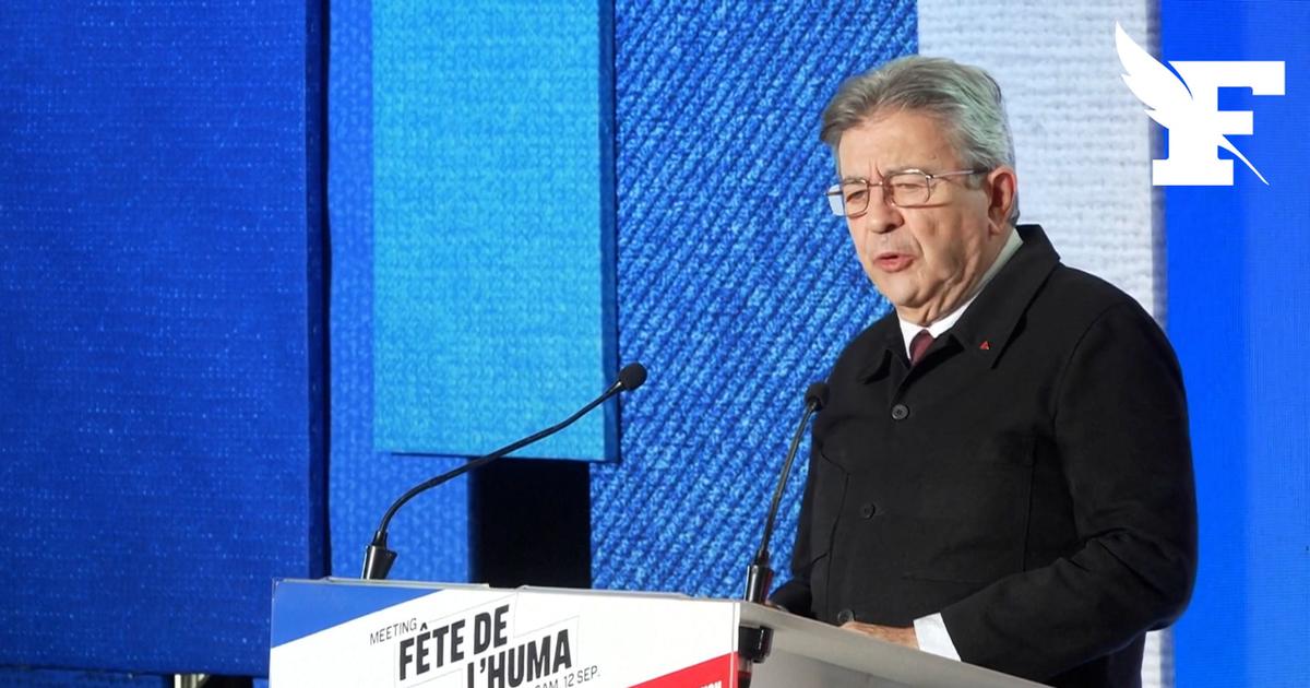 À la Fête de l'Humanité, Jean-Luc Mélenchon dénonce «l’incrustation de l’extrême droite dans l’audiovisuel privé et public»