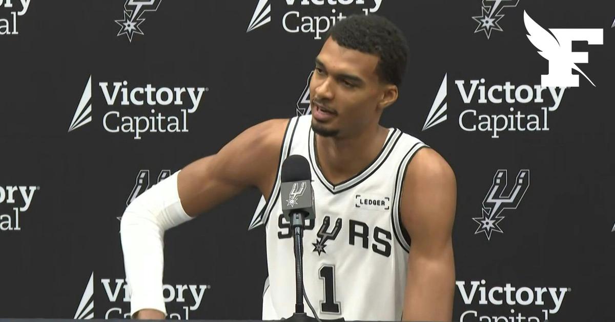 NBA: Victor Wembanyama mesure 2,235 mÃ¨tres et n'a jamais Ã©tÃ© aussi grand