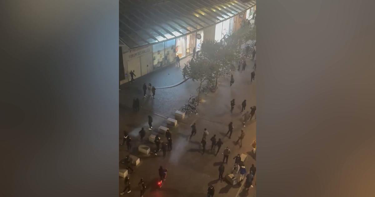 Paris: affrontements et pillages dans le quartier de Châtelet-les-Halles