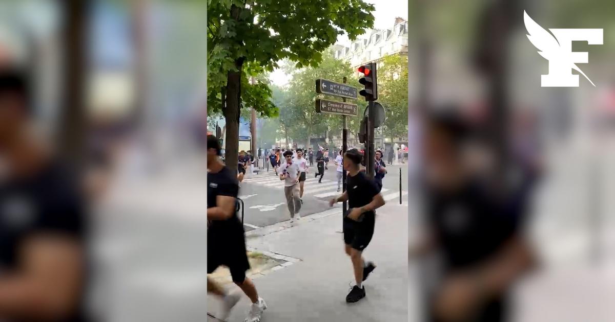 Ligue des champions: des courses-poursuites entre supporters et forces de l’ordre dans le 16e arrondissement de Paris