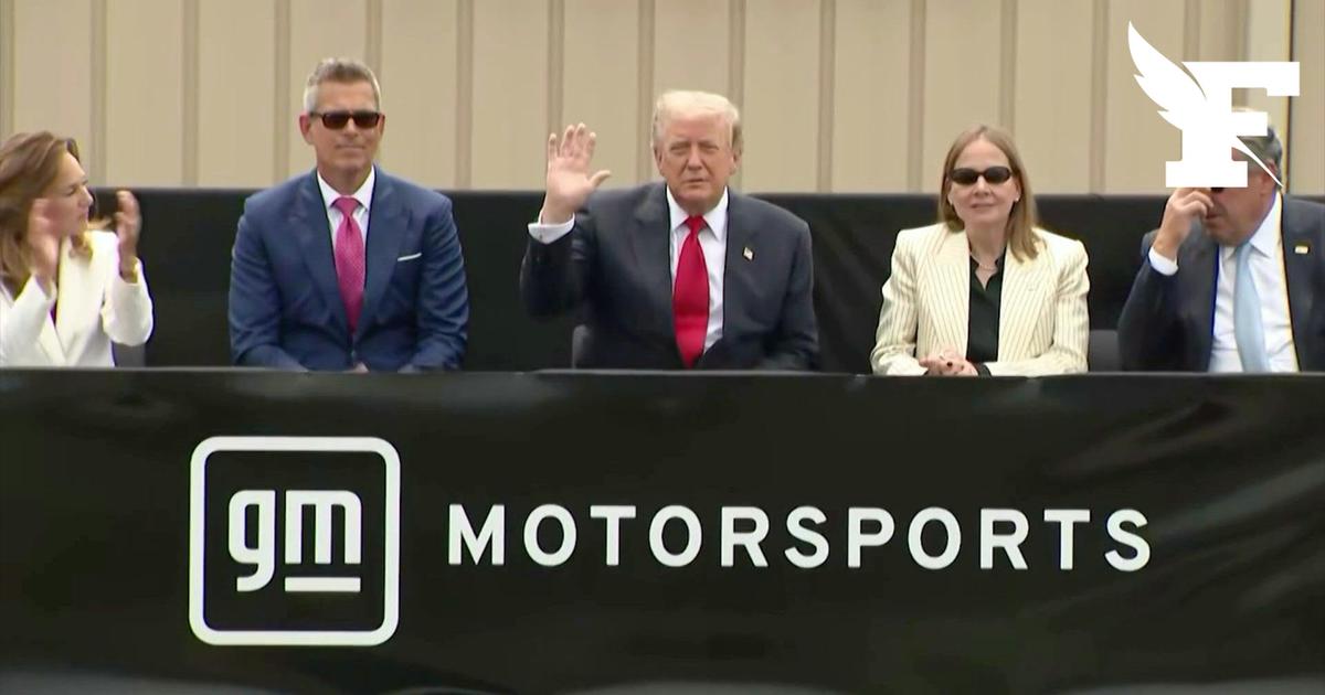 Donald Trump en visite chez General Motors dans le Michigan