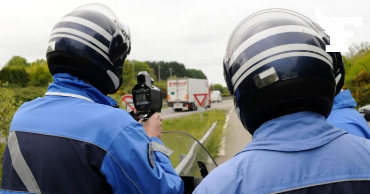 Lyon : un motard arrêté après un excès de vitesse de plus de 80 km/h