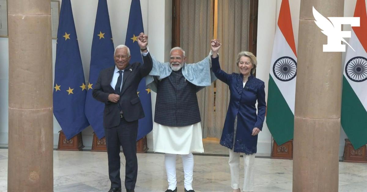 Les dirigeants de l'UE et de l'Inde se rencontrent pour conclure un accord commercial