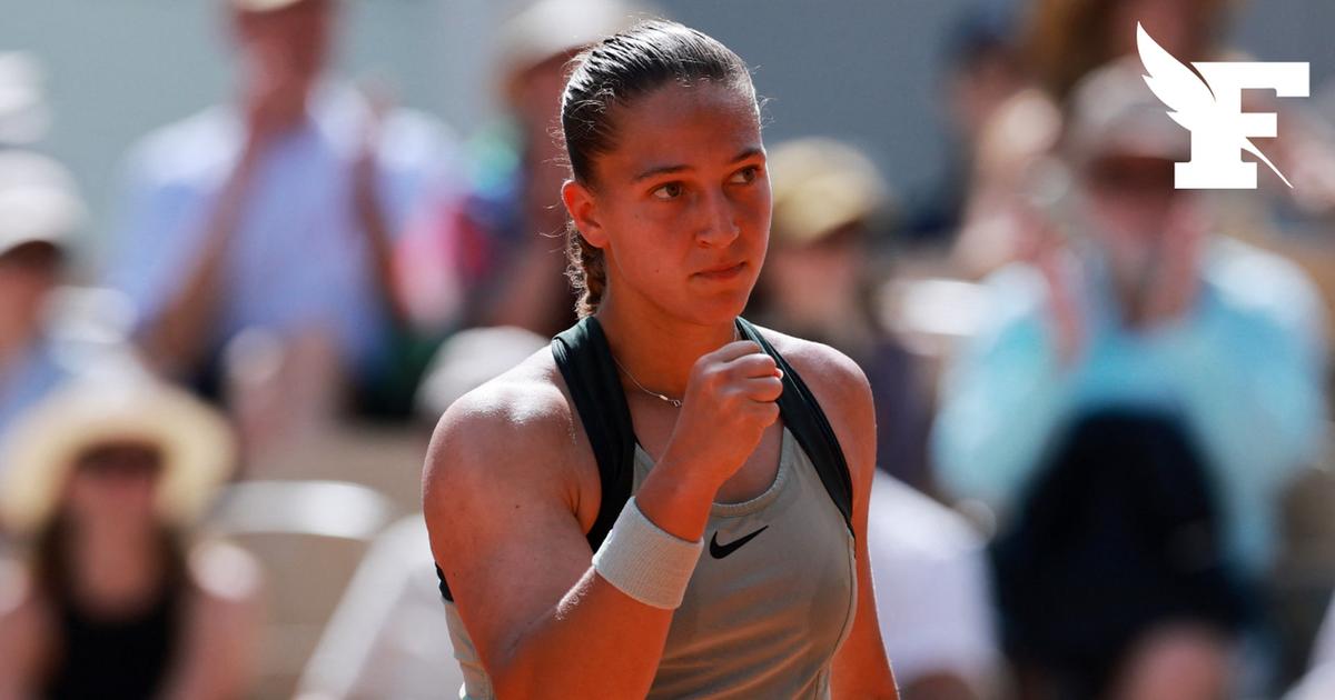 Roland-Garros: Diane Parry vient à bout d'Anisimova et accède au 8e de finale en Grand Chelem