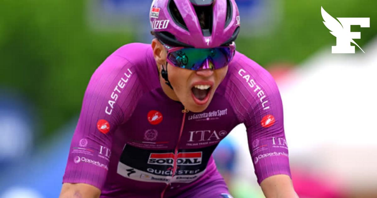Tour d'Italie: le Français Paul Magnier remporte une deuxième étape en 3 jours