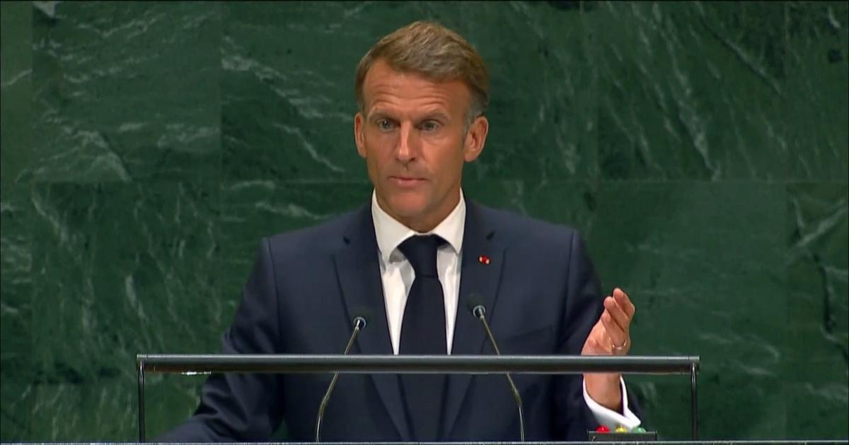 À l'ONU, Emmanuel Macron prêche pour l’interdiction des réseaux sociaux interdits aux mineurs