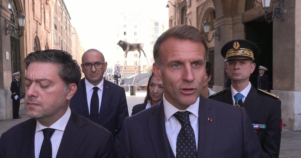 Emmanuel Macron: «À six mois de l'élection présidentielle, c'est le moment du débat, pas de la violence»