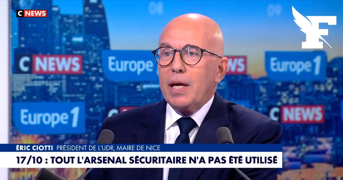 Incendie de la mairie de Limoges : Éric Ciotti condamne «un acte terroriste»
