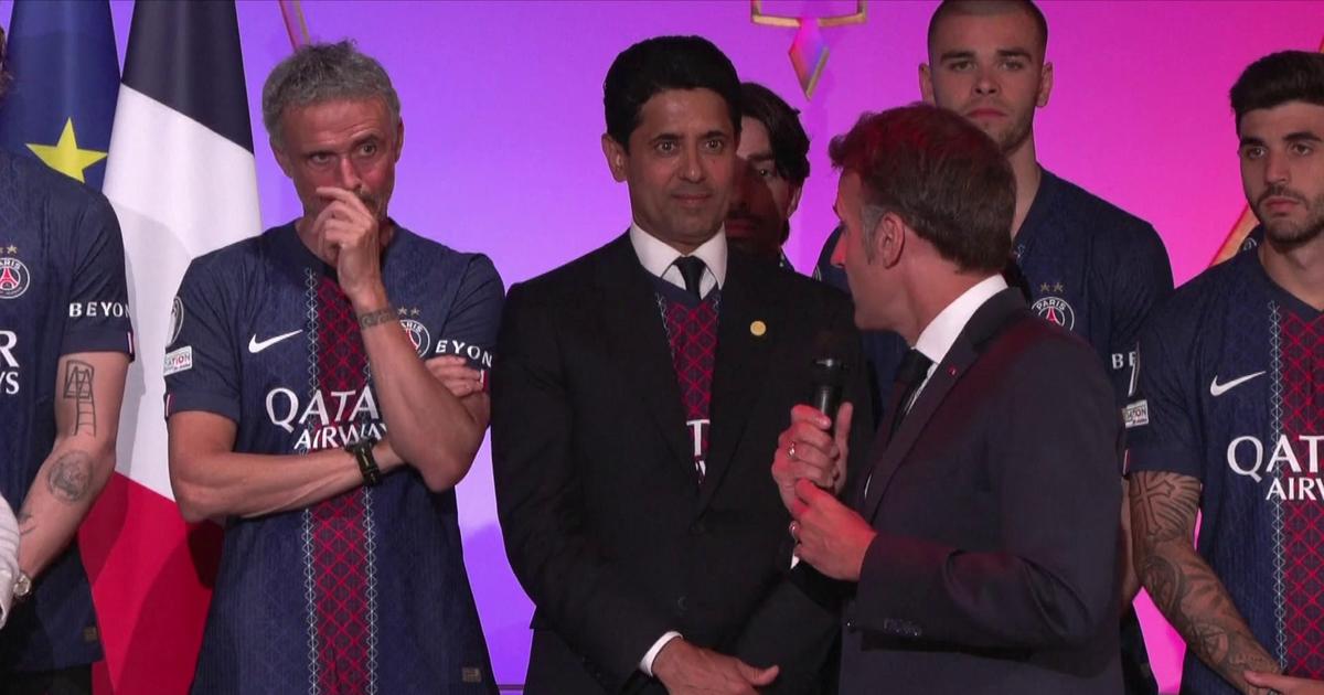 «Vous êtes des maîtres dans l’art» : Emmanuel Macron fait l’éloge de l’entraîneur Luis Enrique et du «staff» du PSG