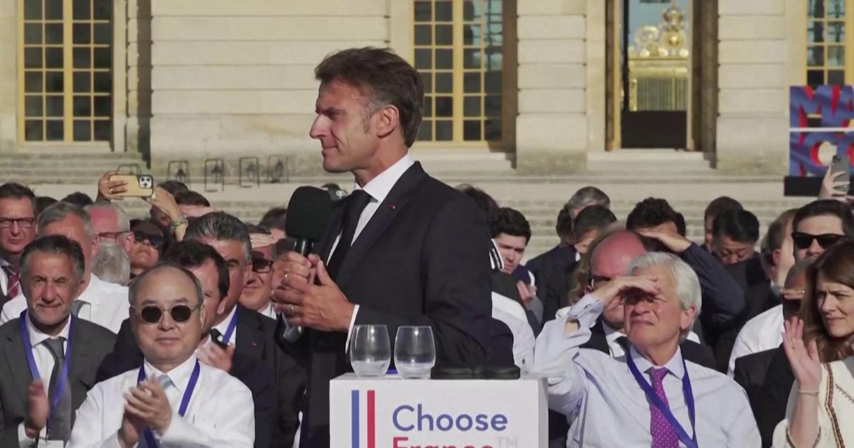 Emmanuel Macron annonce 93 milliards d'euros d'investissements pour son dernier sommet Choose France