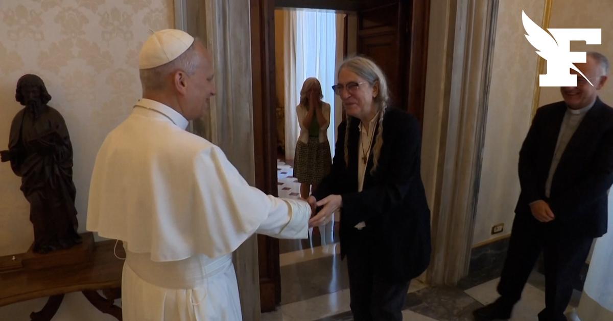 Les images de la rencontre entre «la marraine du punk» Patti Smith et le pape Léon XIV