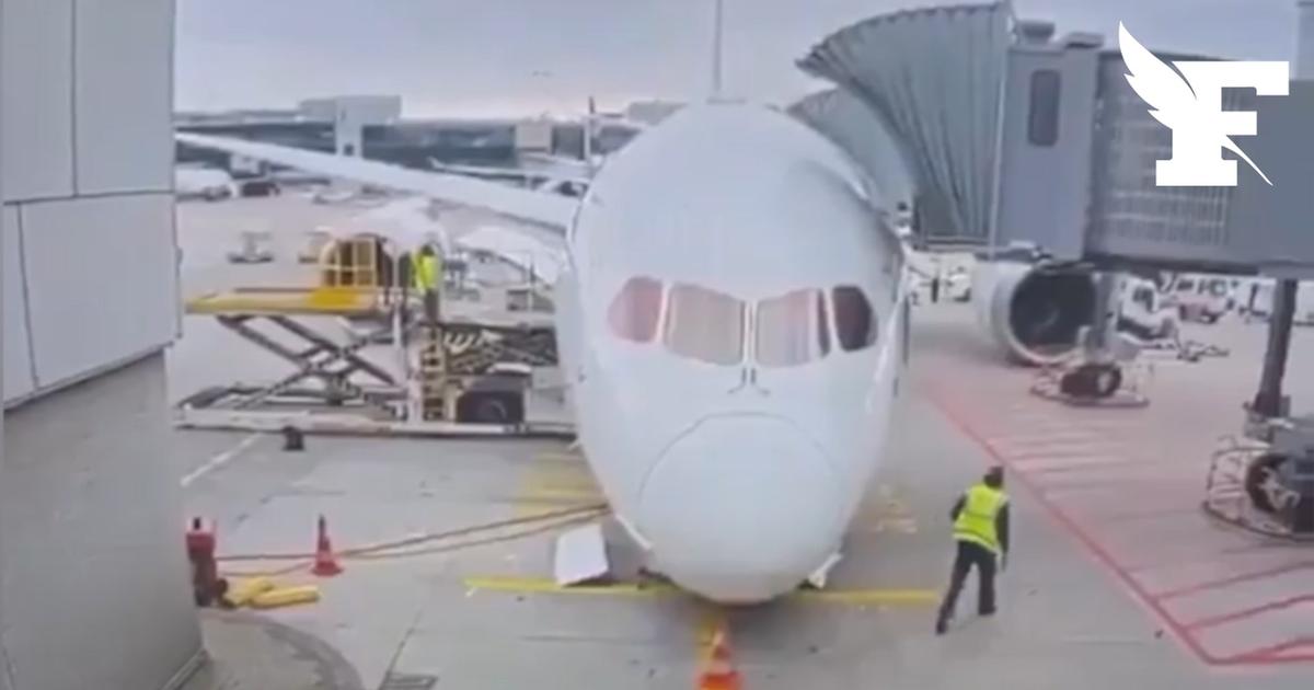 Francfort : le nez d'un Boeing s'effondre et fait plusieurs blessés