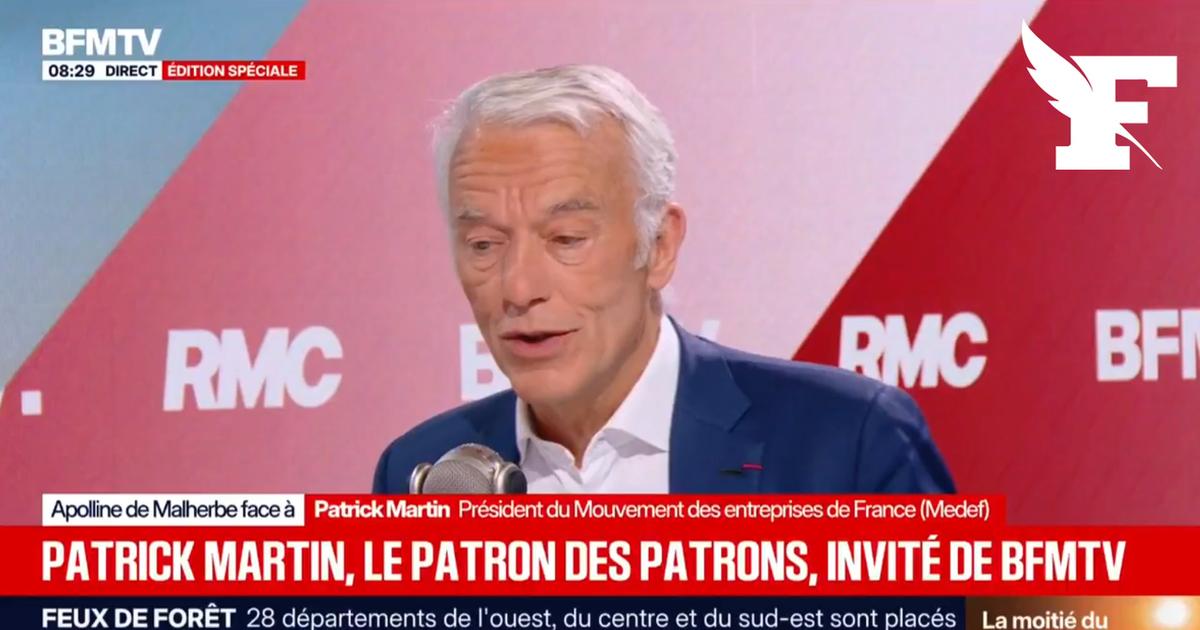 Canicule : «La France tourne au ralenti», affirme le président du Medef