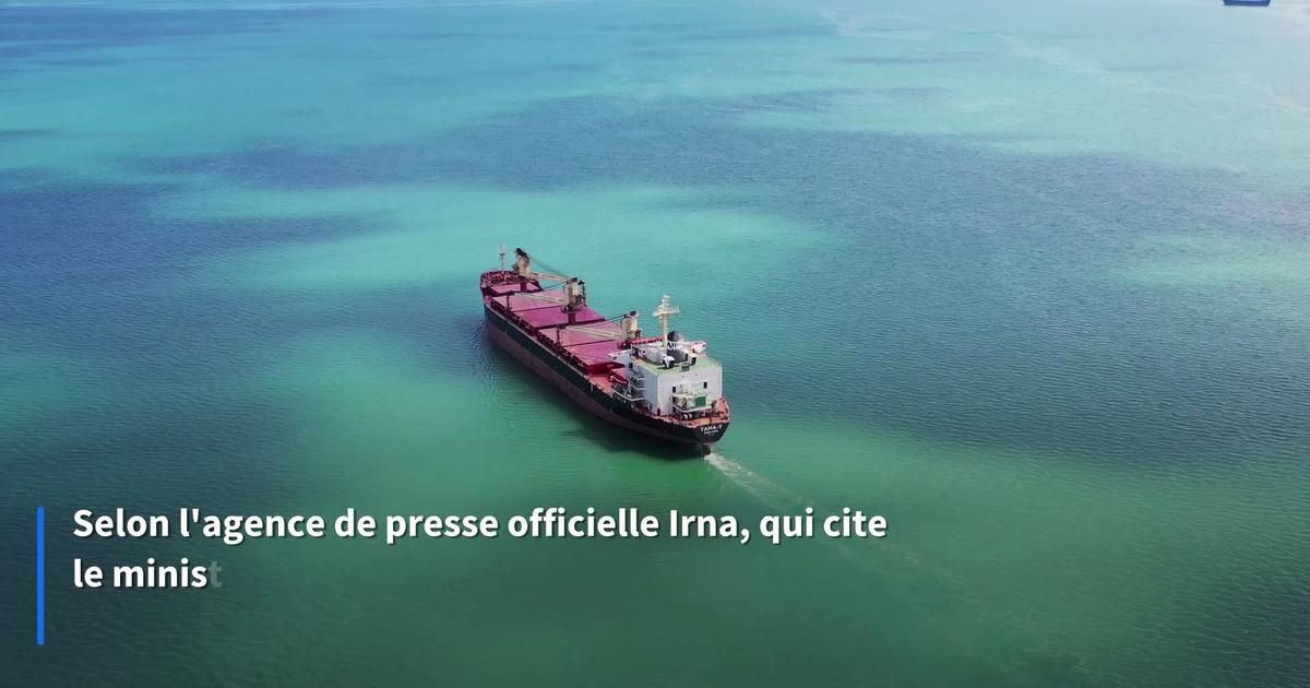 L'Iran a accusé l'Ukraine d'avoir attaqué un de ses navires marchands en mer Caspienne