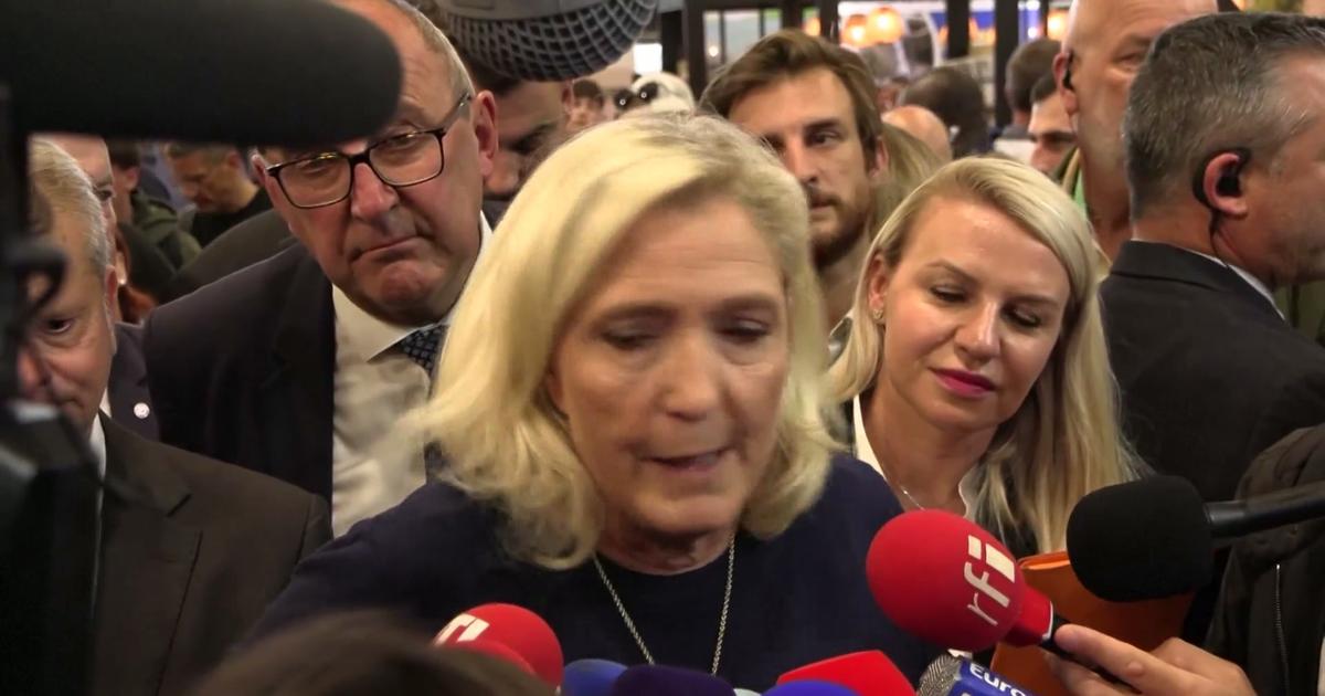 Suspension des grenades assourdissantes: Marine Le Pen accuse Emmanuel Macron de «taper sur la police»