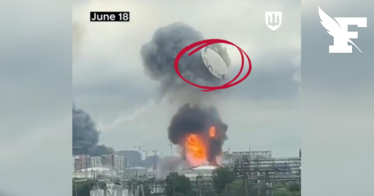 Russia Stunning Images of Refinery Explosion in Ukrainian Drone Attack