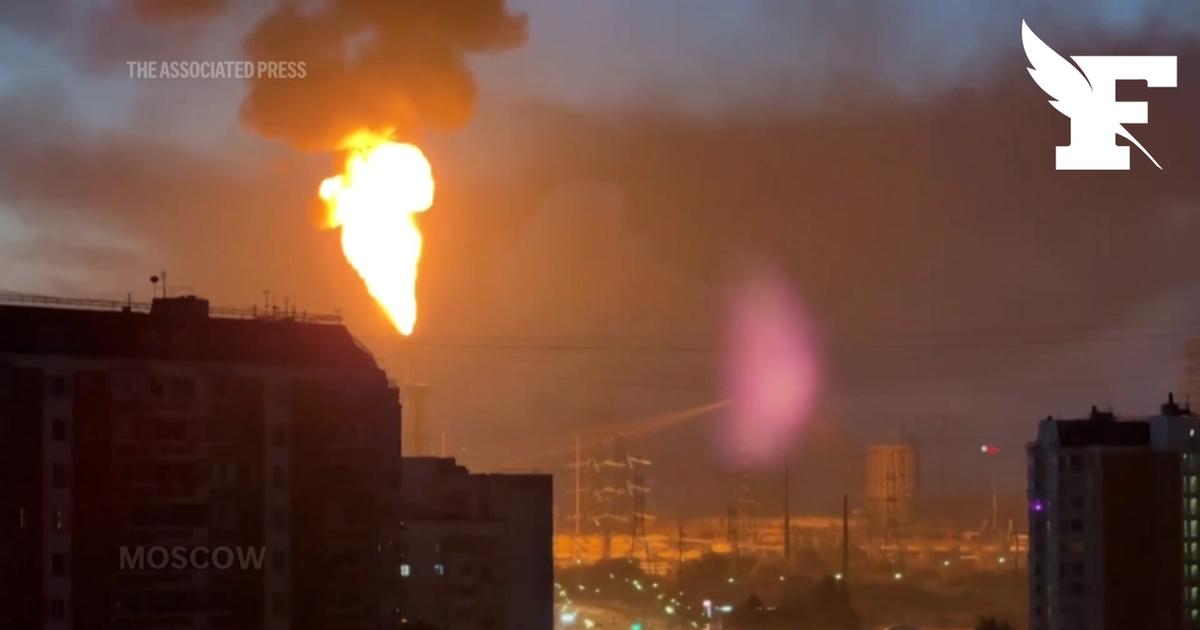 Moscou ciblée par des centaines de drones, deux morts et une raffinerie endommagée