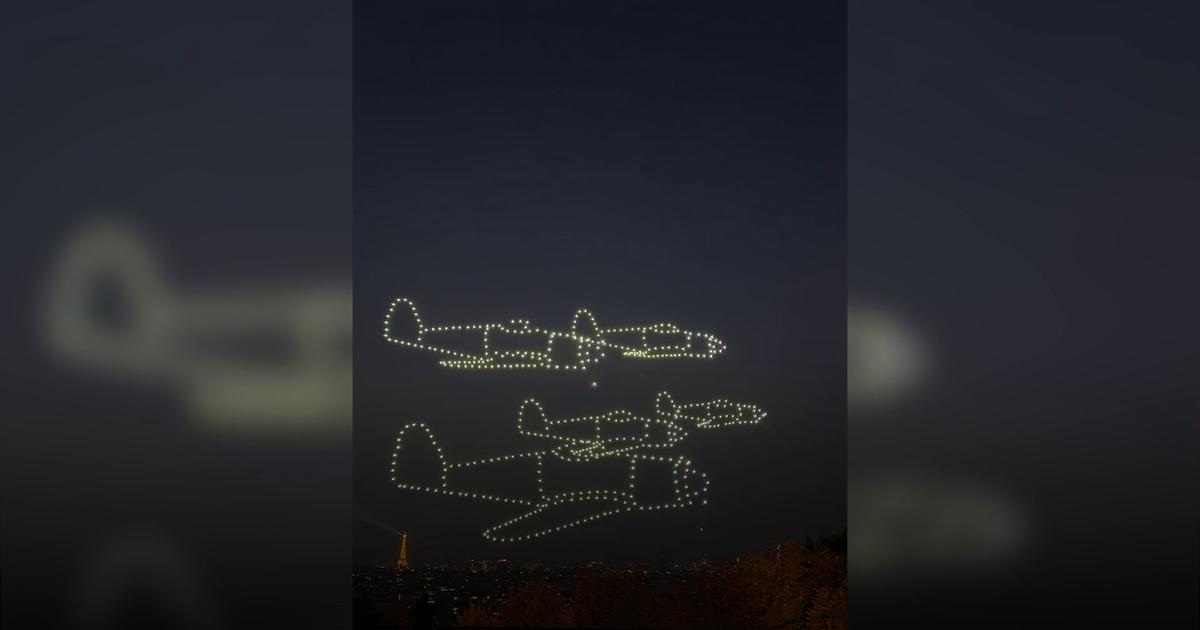 «La Bataille de Gaulle»: un spectacle de drones pour lancer la bande-annonce du second volet