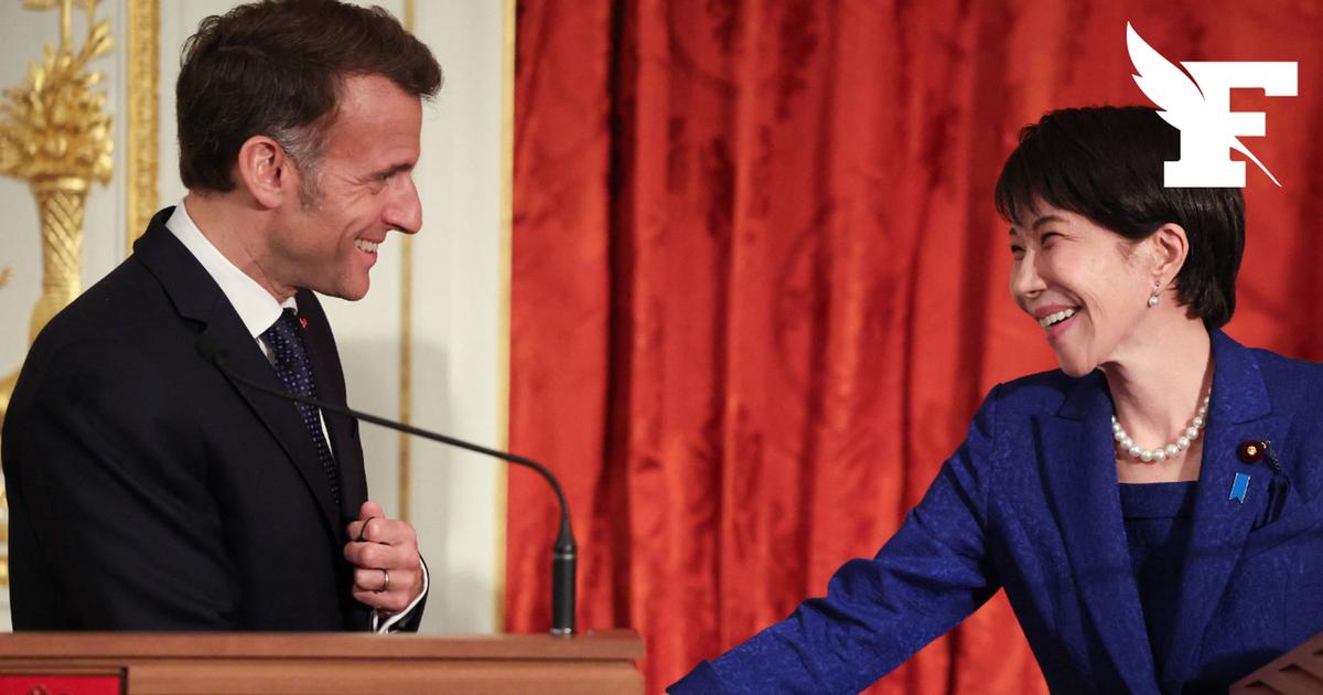 Au Japon, Emmanuel Macron appelle au respect du «droit international»