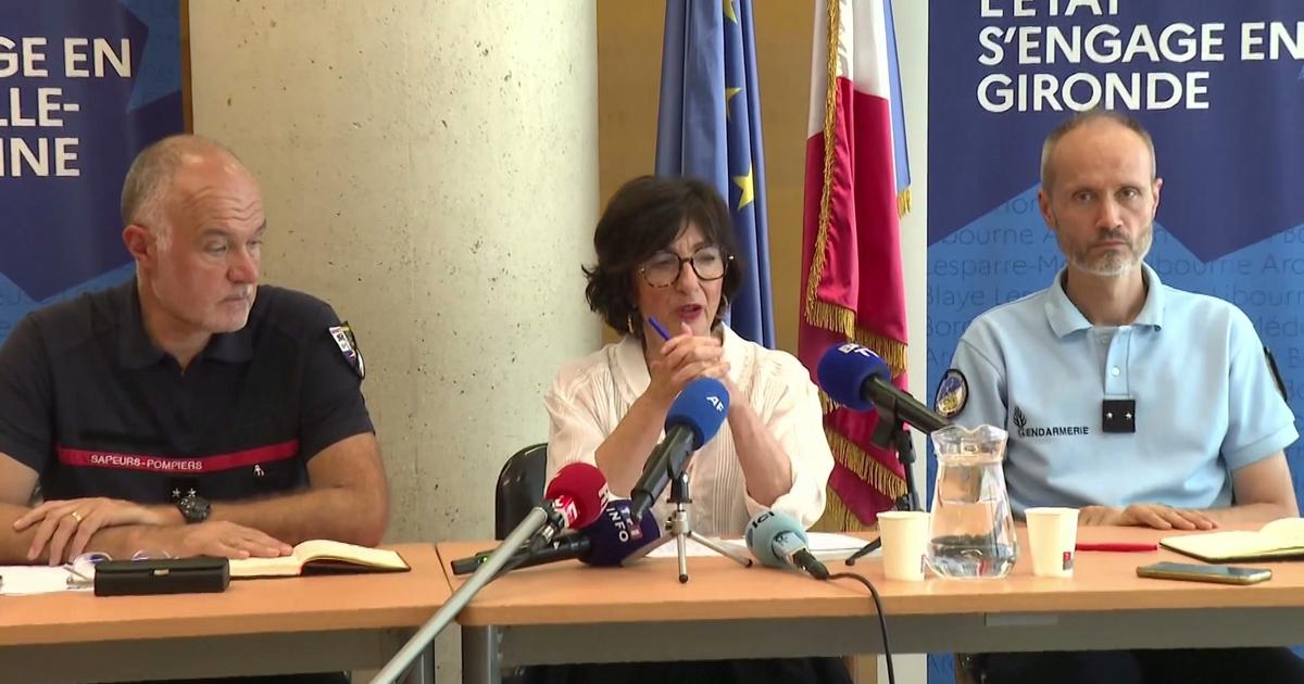 «Un feu fixé n'est pas un feu éteint» : la préfète de Gironde appelle à la vigilance