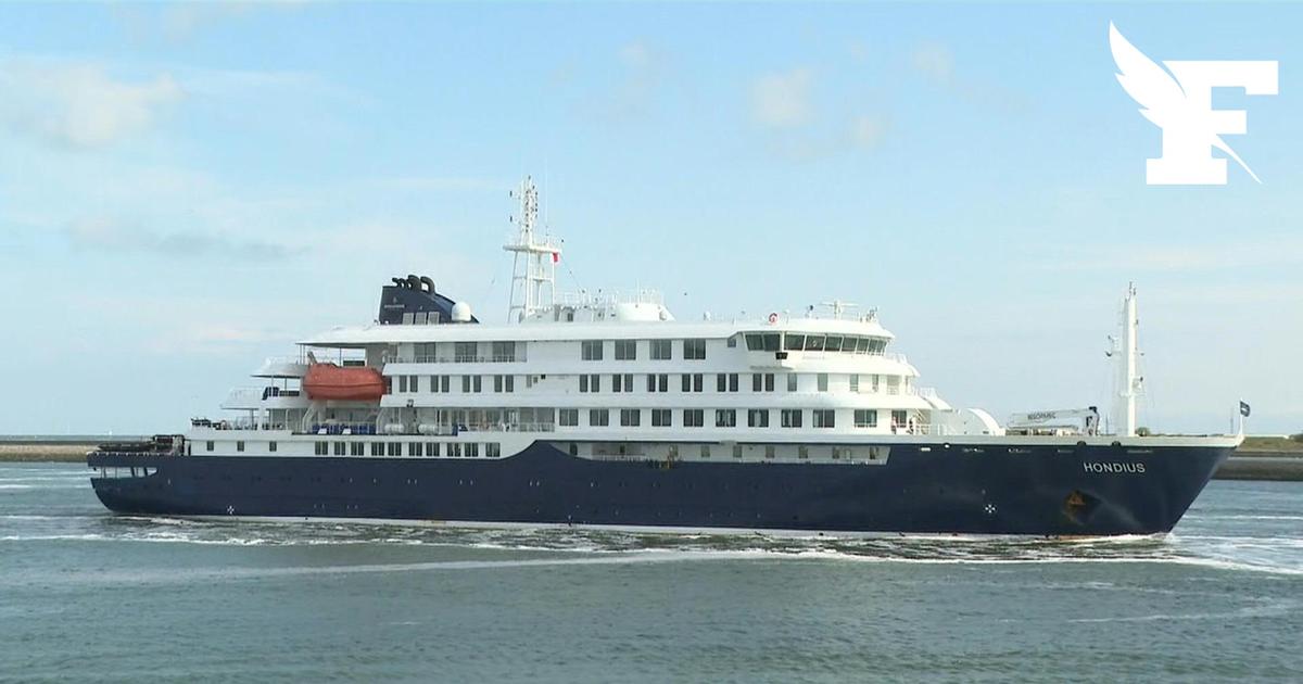 Les images de l'arrivée à Rotterdam du MV Hondius, touché par un foyer d'hantavirus