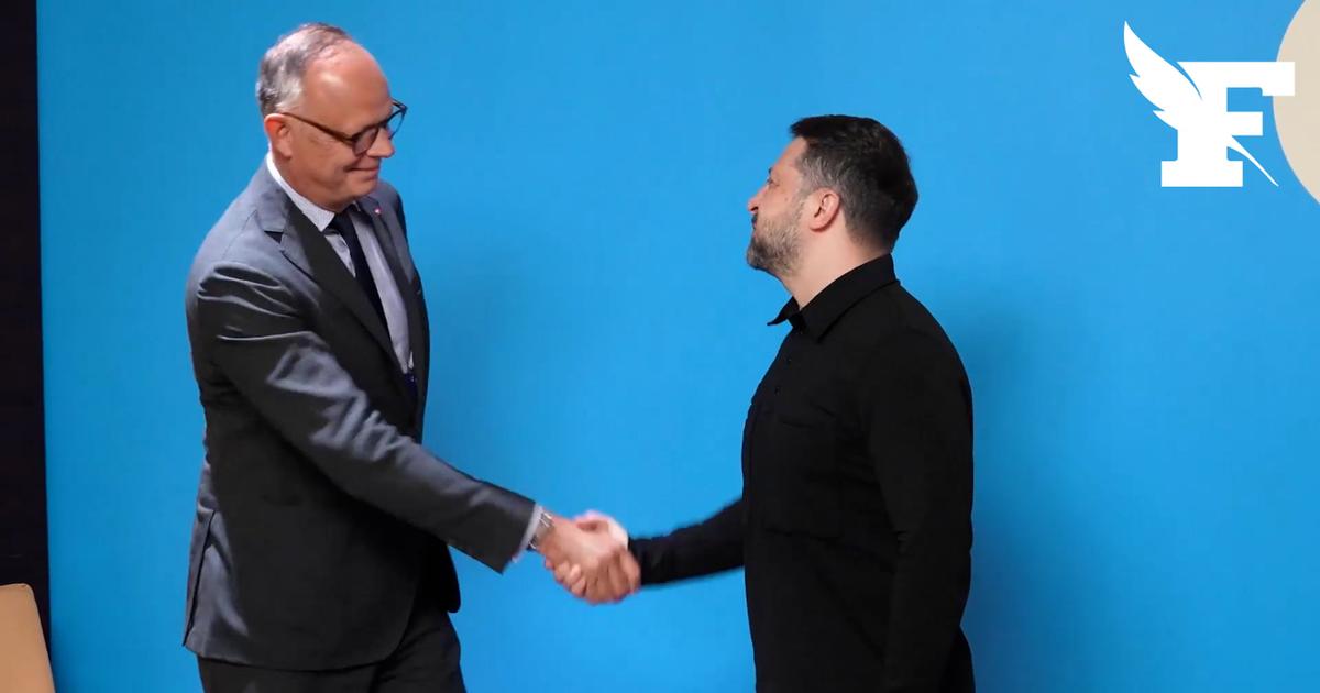 Ukraine: Volodymyr Zelensky accueille Édouard Philippe à Kiev