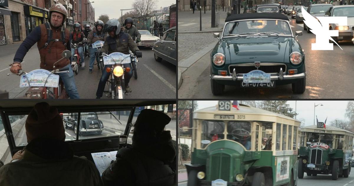 Des 2CV aux Jeep américaines, Paris célèbre ses véhicules d’époque