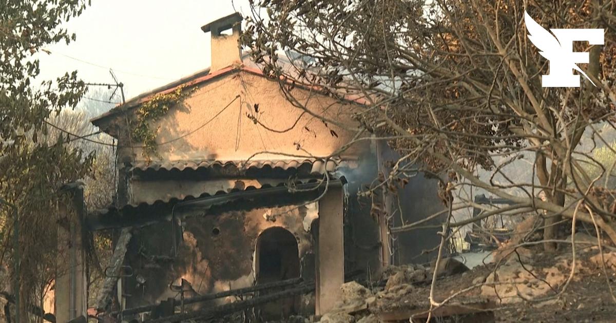 Incendie dans le Var : entre 30 et 40 habitations «ont été endommagées», annonce le préfet