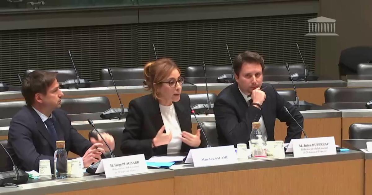 Audiovisuel public: Léa Salamé assure que si Raphaël Glucksmann «est candidat» à l’élection présidentielle, elle sortirait «immédiatement de l’antenne»