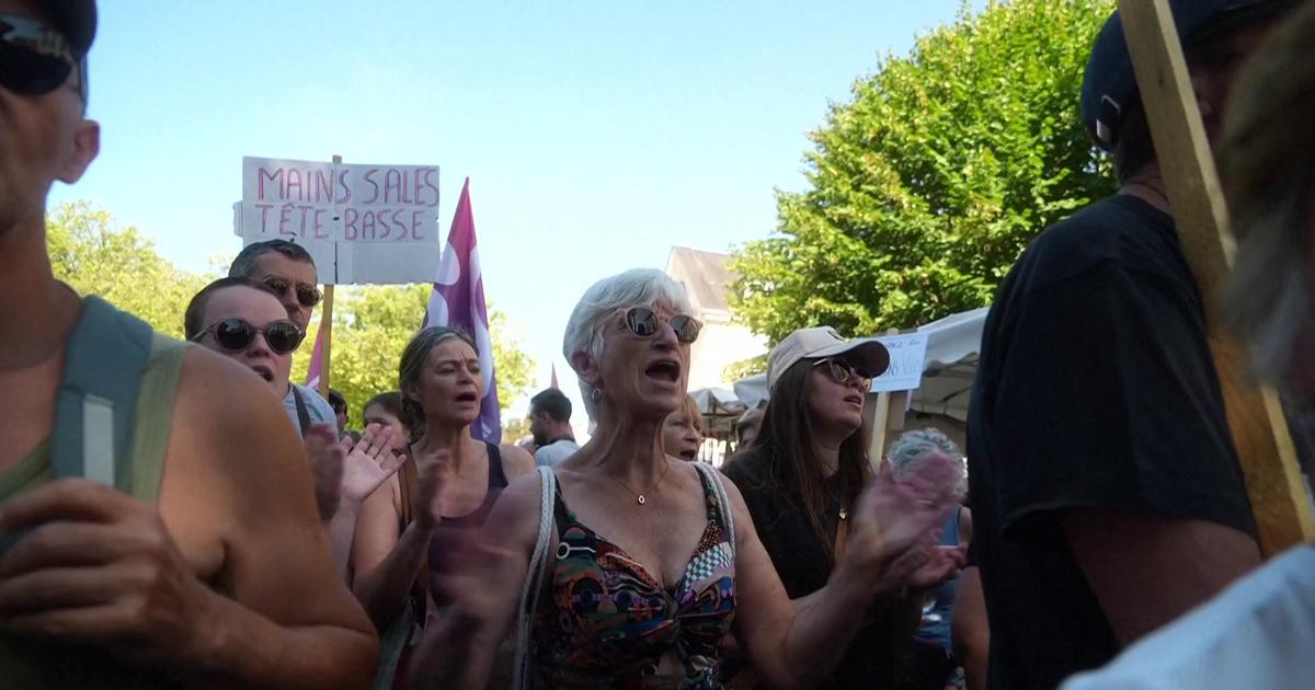 «Marine, en prison !»: un «comité d’accueil» insoumis à l'arrivée de Marine Le Pen dans la Sarthe