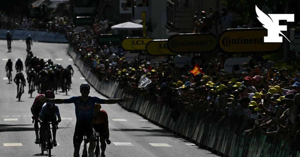 Tour de France: un véhicule de presse percute des barrières, huit spectateurs blessés