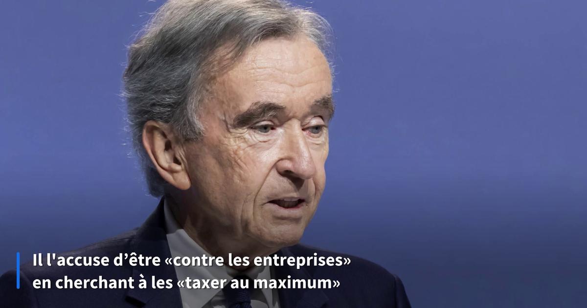 Bernard Arnault dénoncé une politique fiscale française «contre les entreprises» en cherchant à les «taxer au maximum»