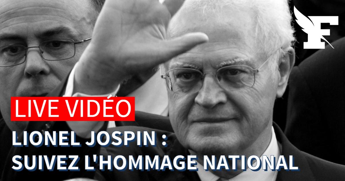 Suivez en vidéo la cérémonie nationale en hommage à l'ancien premier ministre Lionel Jospin