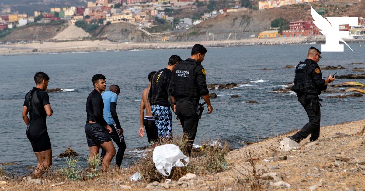 Plus de 1.500 migrants affluent vers l'enclave espagnole de Ceuta, débordant les autorités locales