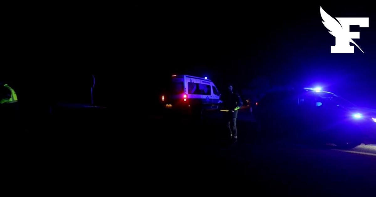 Plusieurs ambulances se rendent sur les lieux de l'accident ferroviaire en Espagne