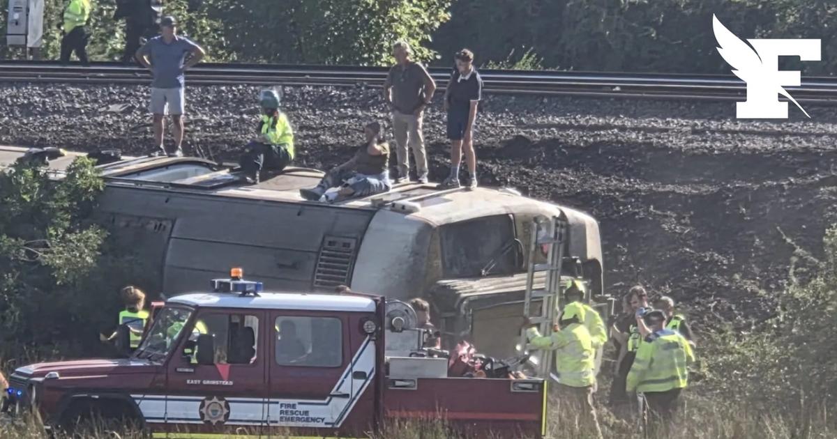Angleterre : un train sort des rails près de Brighton, aucune information sur le nombre de victimes