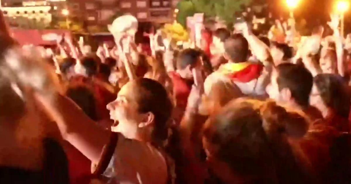 Coupe du monde 2026 : l’explosion de joie des supporters espagnols à Madrid après la finale