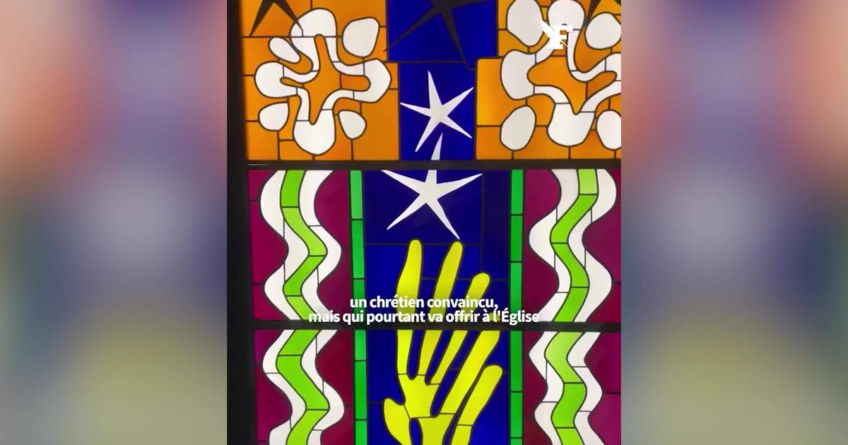Les vitraux de la chapelle de Vence par Matisse