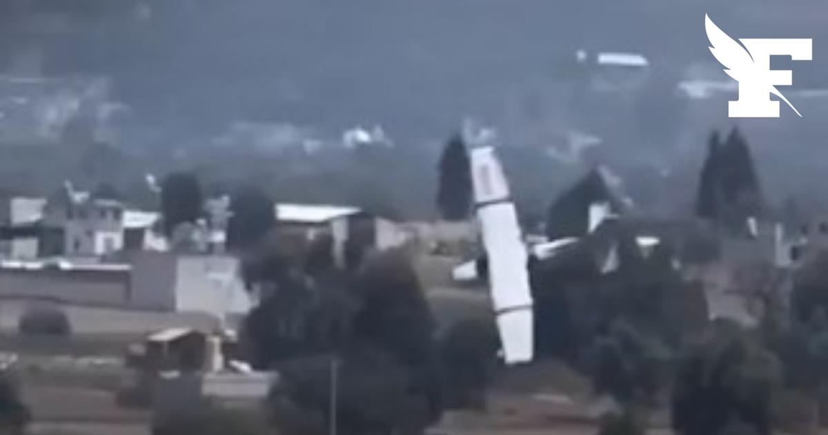 Mexique : les images du crash d'un petit avion où 4 personnes sont décédées
