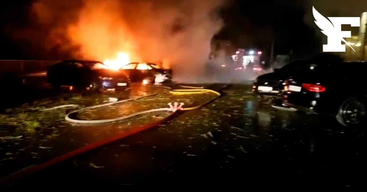 Guerre en Ukraine: une frappe de drone russe touche un immeuble à Kiev