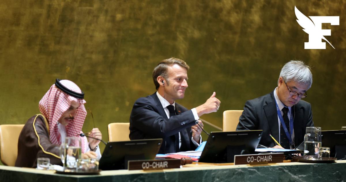 Reconnaissance de la Palestine: «le temps de la paix est venu», assure Emmanuel Macron