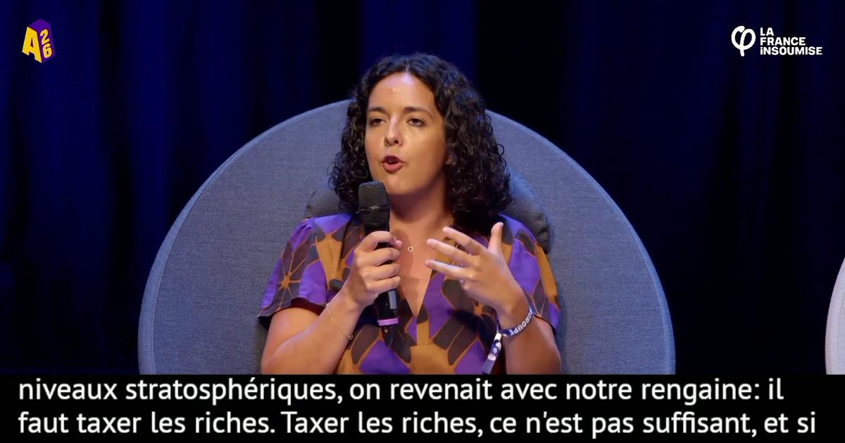 Manon Aubry: «Il faut interdire les milliardaires !»