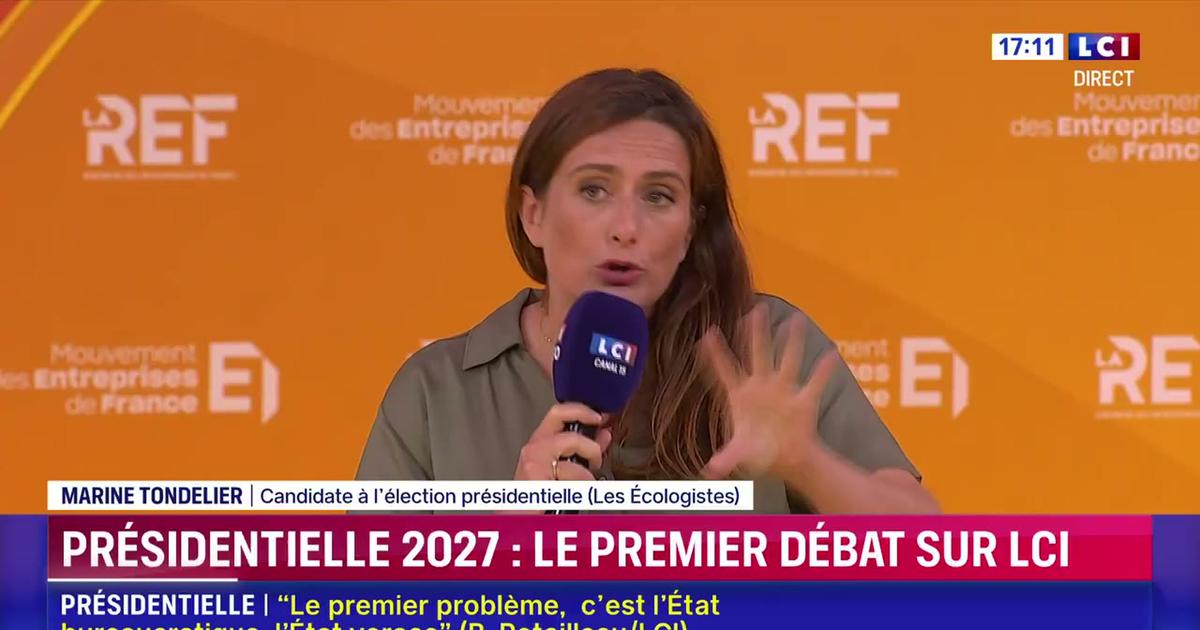 Marine Tondelier devant le Medef: «L’Écologie est la condition de la liberté»