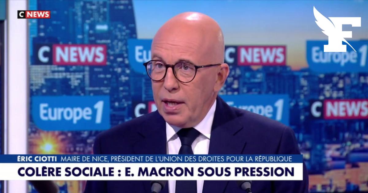 «Ces gens sont dangereux»: Eric Ciotti sur une potentielle arrivée de LFI au pouvoir