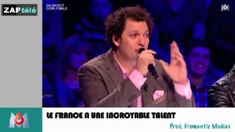 Zapping TV : l’étonnante réaction d’Éric Antoine face à un "Incroyable talent" sur M6