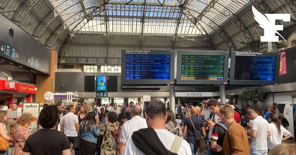 À cause de violents orages, le trafic SNCF est fortement perturbé en Île-de-France