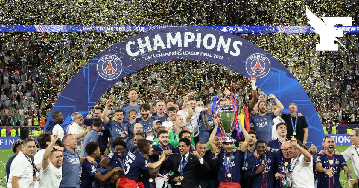 Victoire du PSG: suivez en direct le défilé des champions au Champ-de-Mars