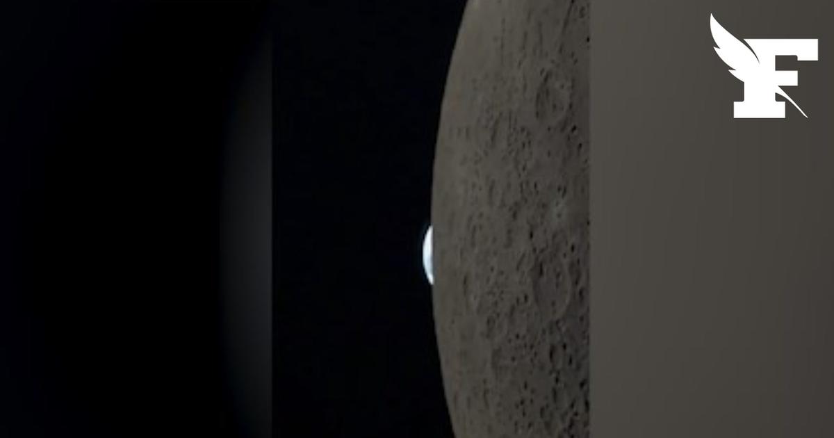 Artemis 2: les images de la Terre et la Lune filmées à l'iPhone
