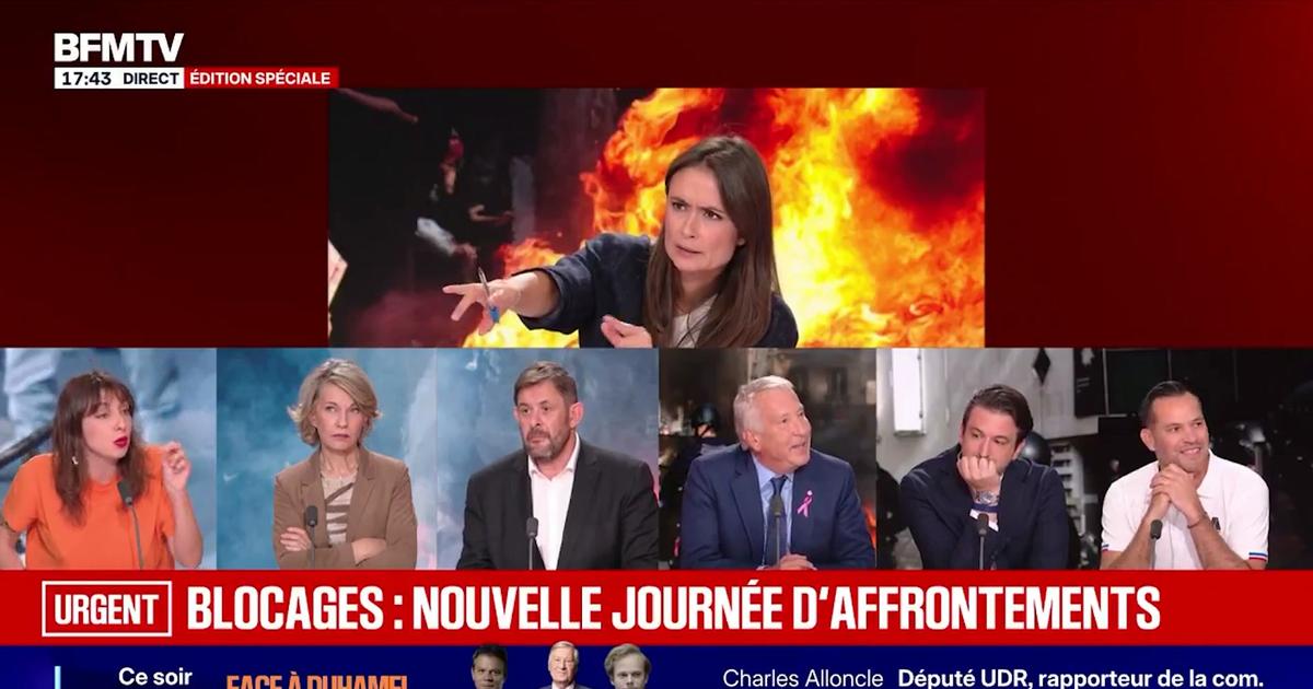 La journaliste Julie Hammett hausse le ton face à une militante de Révolution permanente sur BFMTV